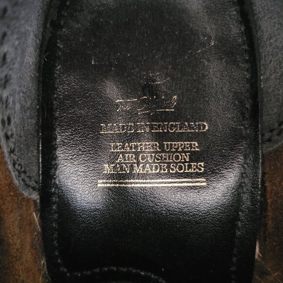 Vintage Y2k Dr. Martens 8287 Brown Leather Boots, Men’s 7, Air Wair, Y2K Chunky - Picture 8 of 12